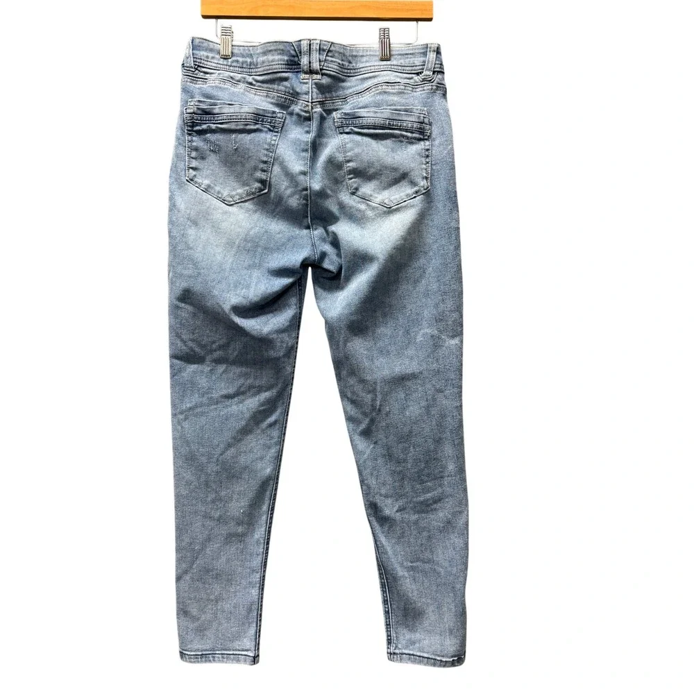 Democracy Jeans Womens 12 (32x28 ACTUAL) Ab technology Blue Denim Stretch